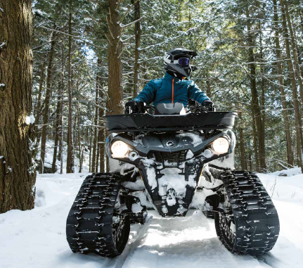 Vehículos todoterreno con volante de moto, Quads y ATV's